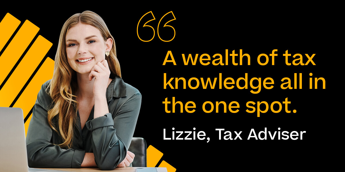 Tax Knowledge Exchange smiling woman